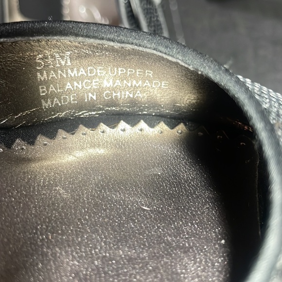 BNWT Premium Bp Black satin & sequins open toe strappy heeled sandals 5.5M TTS - Picture 13 of 13